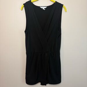 BCBGeneration Black Sleeveless Romper